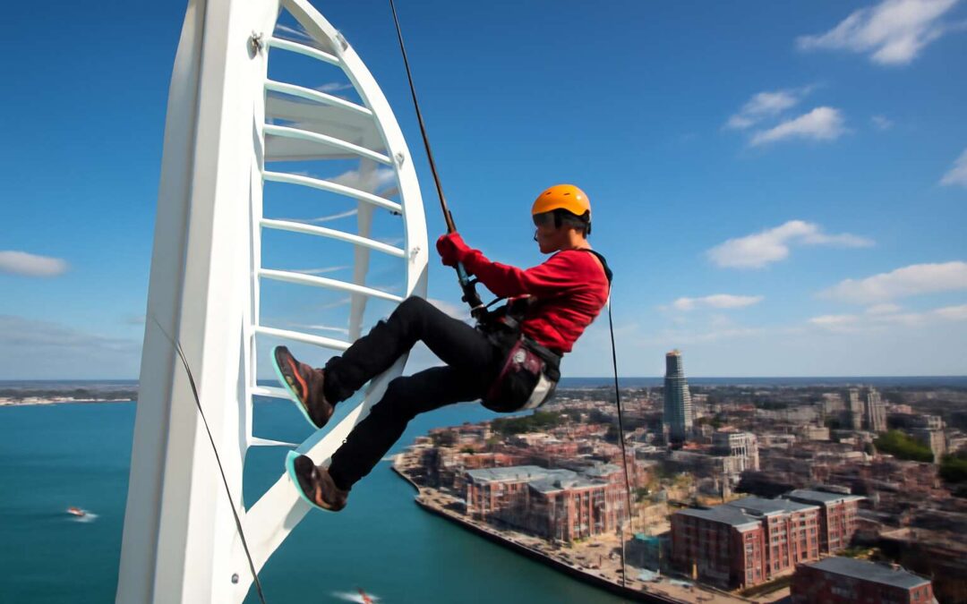 Experience the Thrill: Abseil the Spinnaker Tower for an Unforgettable Adventure