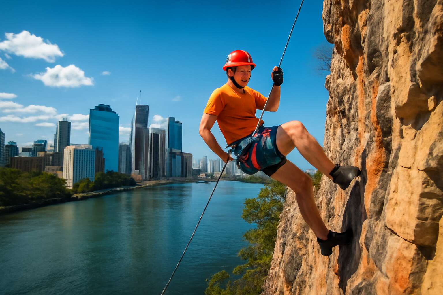 abseil kangaroo point cliffs
