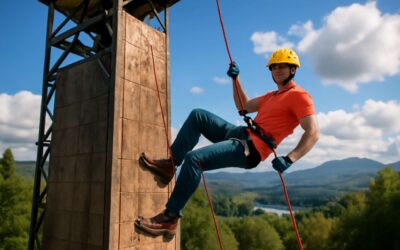 Experience the Thrill of Adventure at the Stunning Abseil Tower Adventure Park