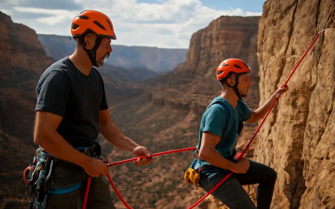 Master Heights with an abseiling instructor: Safe, thrilling descents await